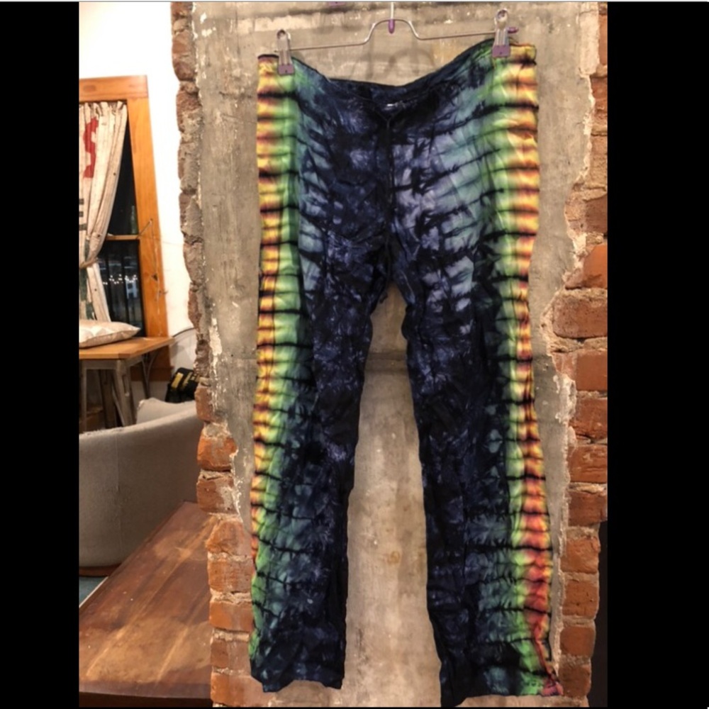 Lucky Brand Tie Dye Drawstring Lounge Pants
